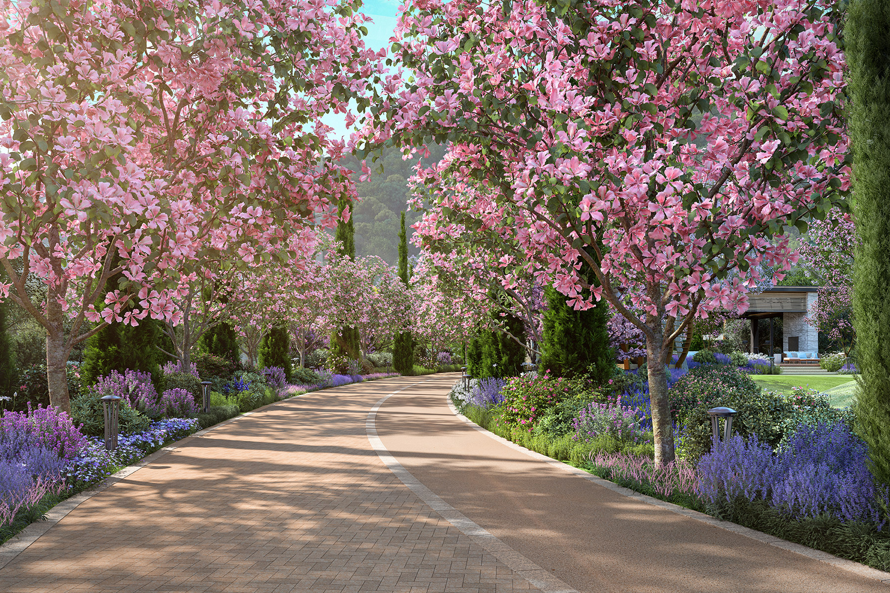 綠意林蔭大道